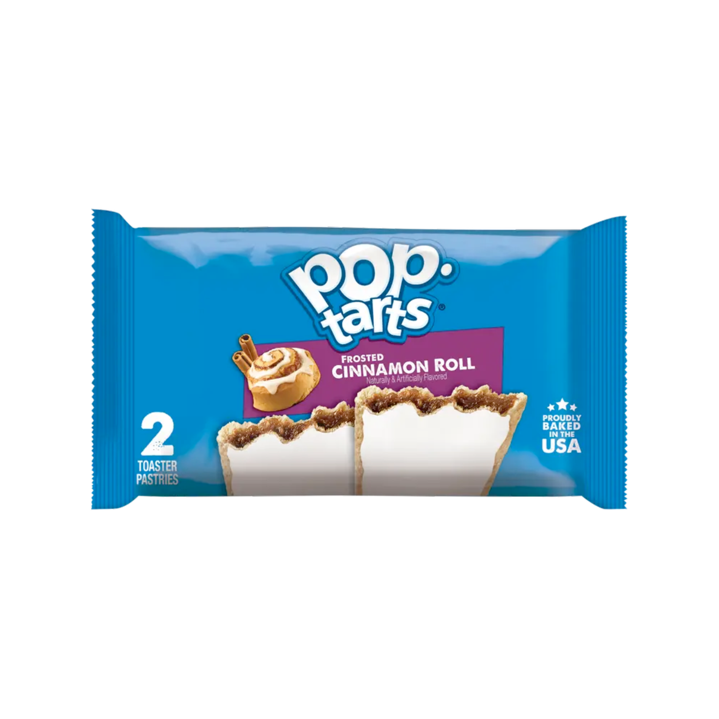 Pop Tarts 2's Frosted Cinnamon Roll 3.3 Oz - 6 Pack
