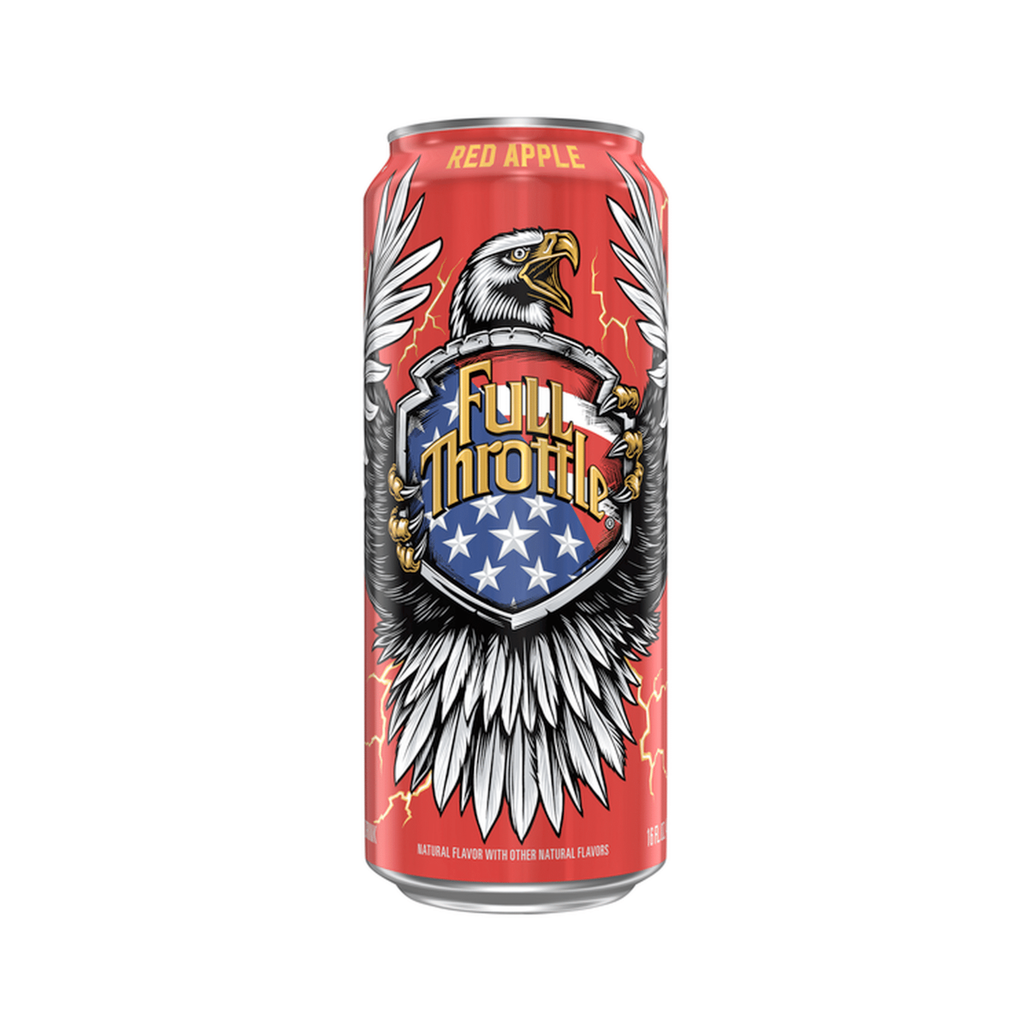 Full Throttle Red Apple Can 16 Oz - 24 Pack