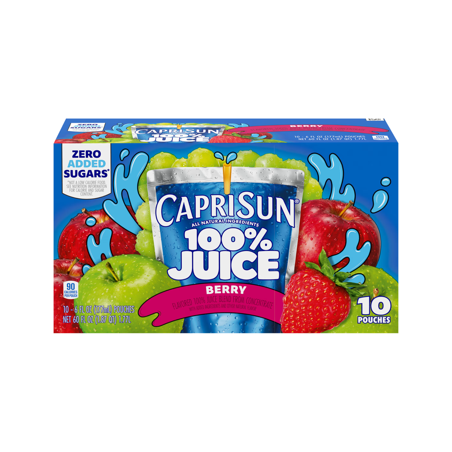 Capri Sun Berry 6 Oz - 10 Pack