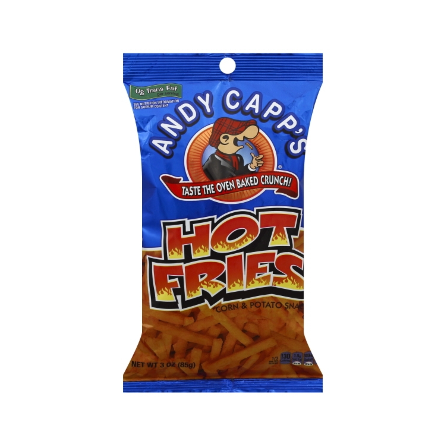 Andy Capp's Hot Fries 3 Oz - 12 Pack