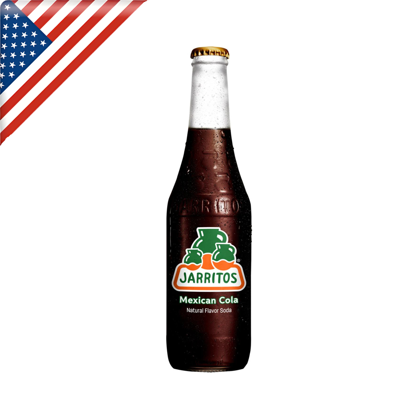 Jarritos Mexican Cola Glass Bottle 12 Oz - 24 Pack