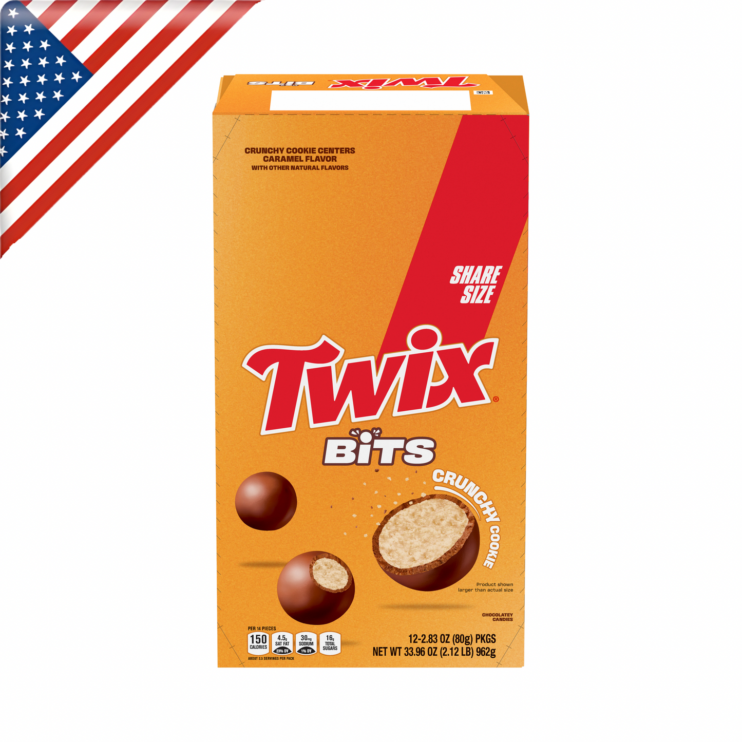 Twix Bits King Size 2.83 Oz - 12 Pack