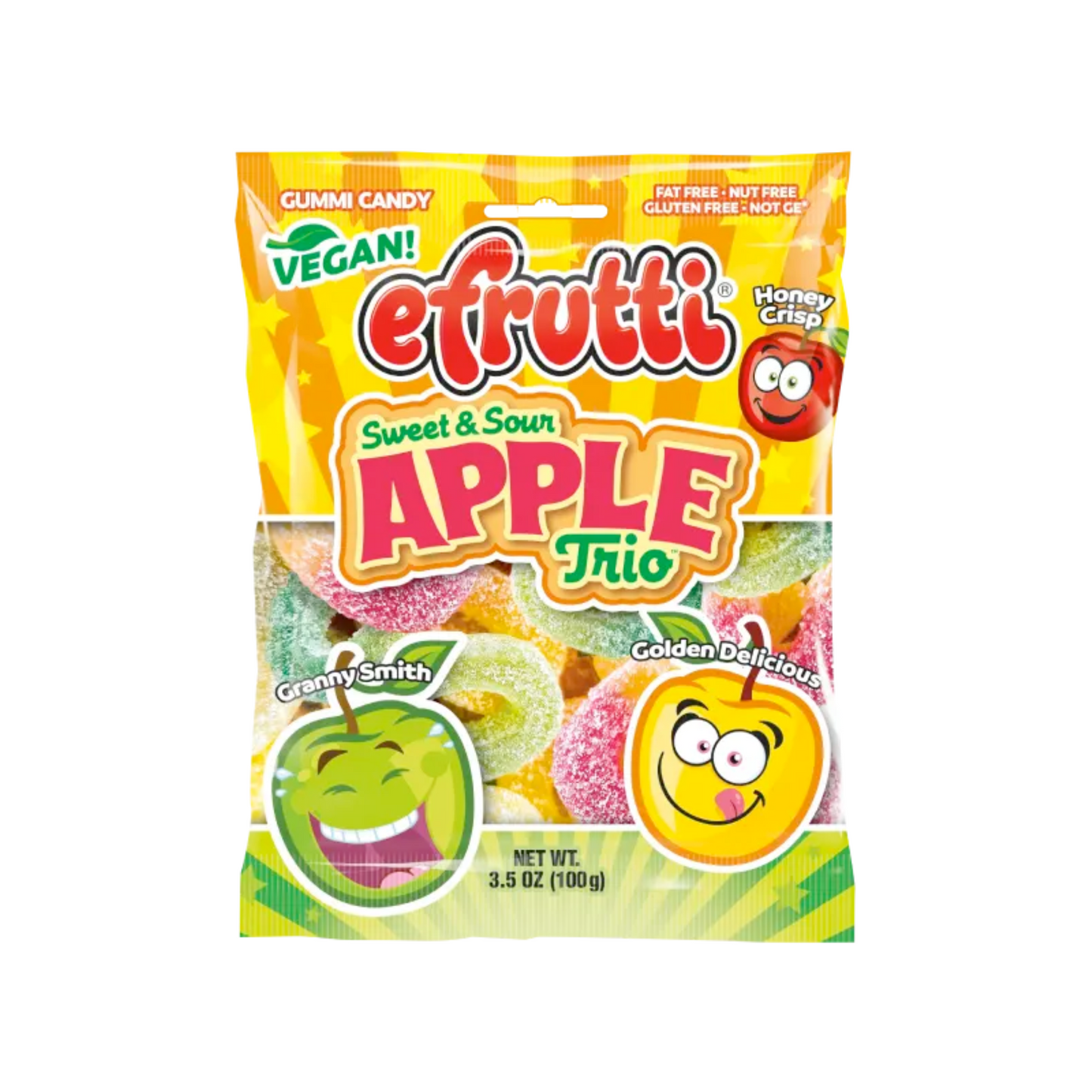 Efrutti Apple Trio Gummy - 12 Pack