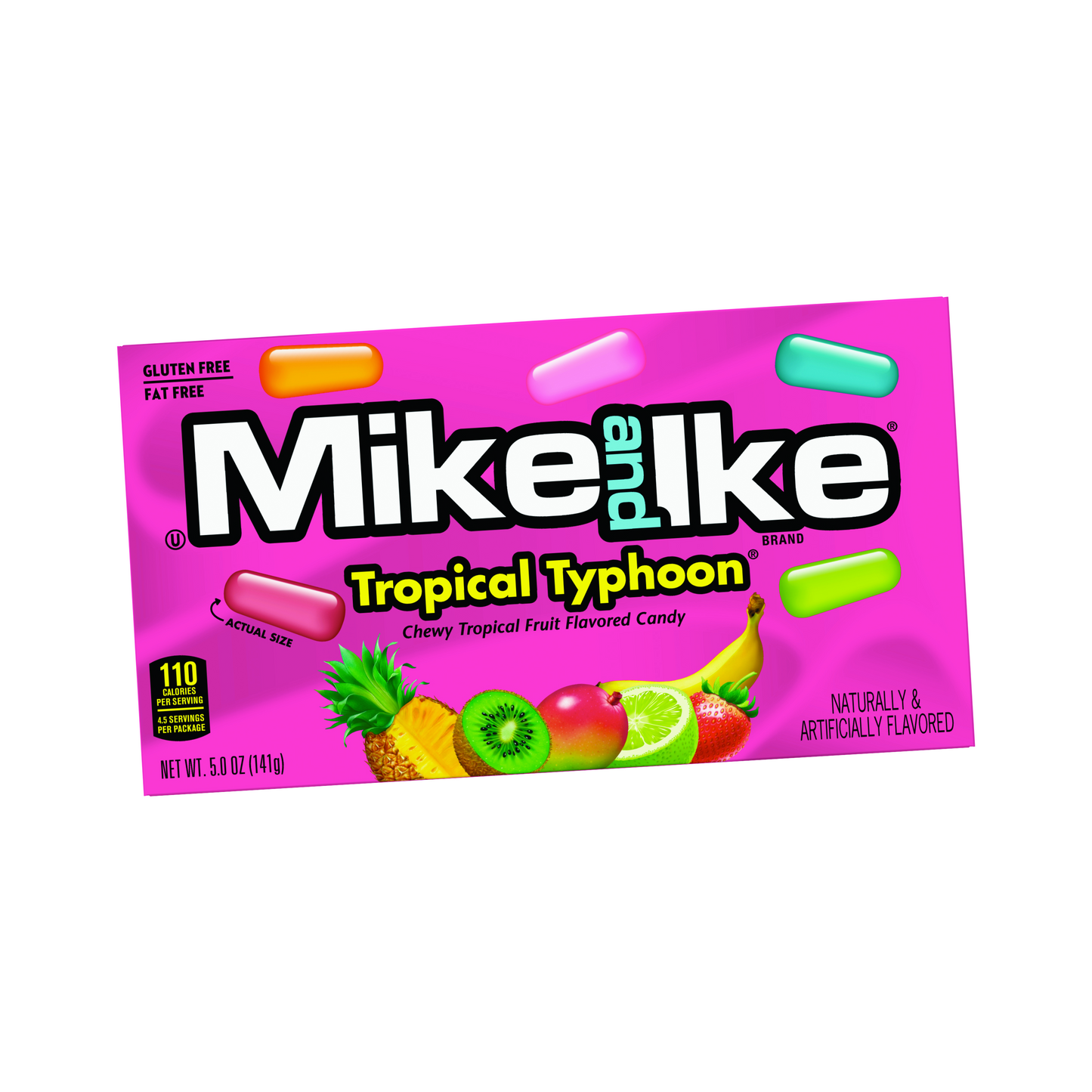 Mike & Ike Tropical Typhoon Theatre Box 4.25 Oz - 12 Pack