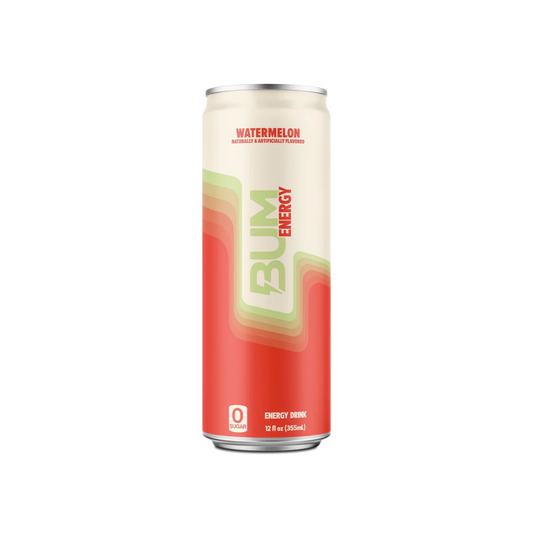 Bum Energy Watermelon Can 12 Oz - 12 Pack
