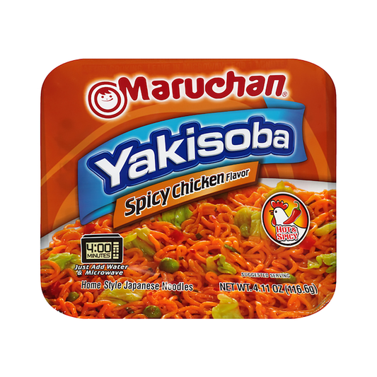 Maruchan Yakisoba Spicy Chicken 4.2 Oz - 8 Pack