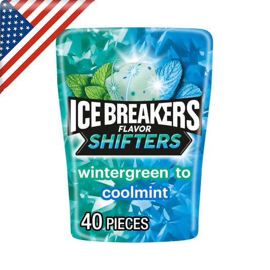 Ice Breakers Cubes Shifter Wintergreen Coolmint BTL 4 Oz x 6 Pack