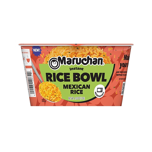 Maruchan Rice Bowl Mexican Rice 3.77 Oz - 6 Pack
