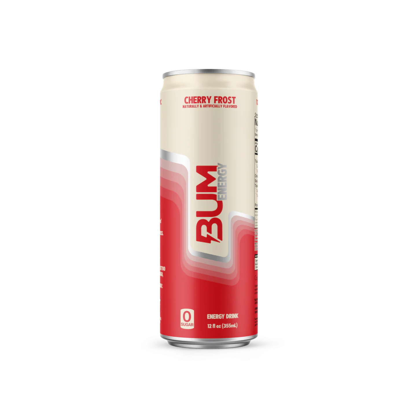 Bum Energy Cherry Frost Can 12 Oz - 12 Pack