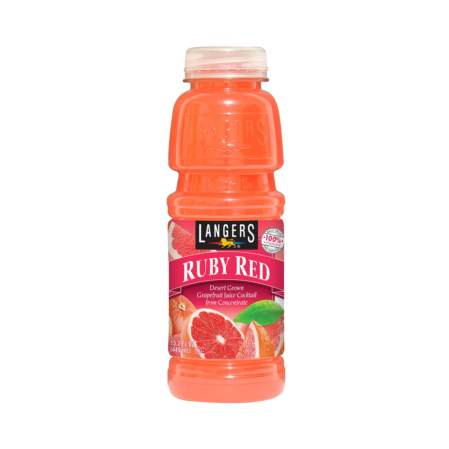 Langers Ruby Red PET 15.2 Oz -12 Pack