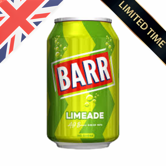 [UK] Barr Limeade Soda Can 330 Ml x 24 Pack