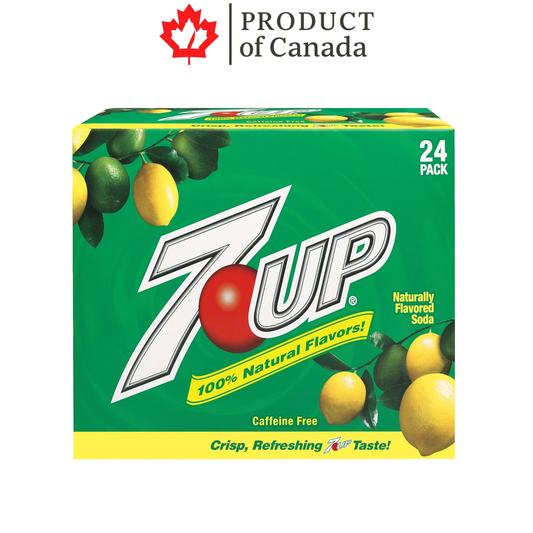 [Canada] 7 Up Lemon Lime Can 355 Ml - 24 Pack