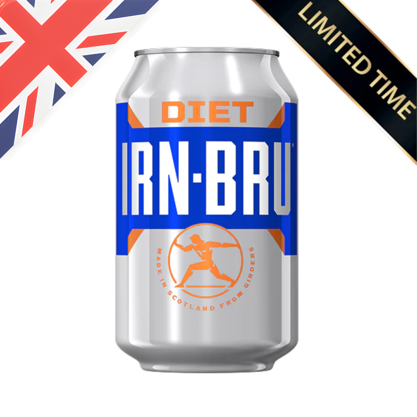 [UK] Irn Bru Diet Can 330 Ml x 24 Pack