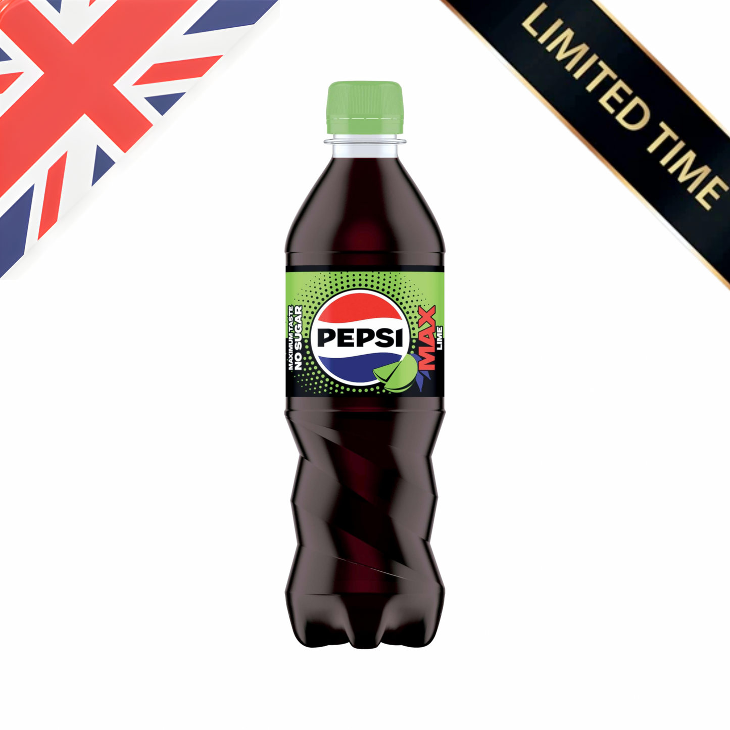 [UK] Pepsi Max Lime PET Bottle 500 Ml x 12 Pack
