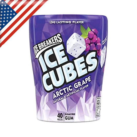 Ice Breakers Cubes Arctic Grape BTL 4 Oz x 6 Pack