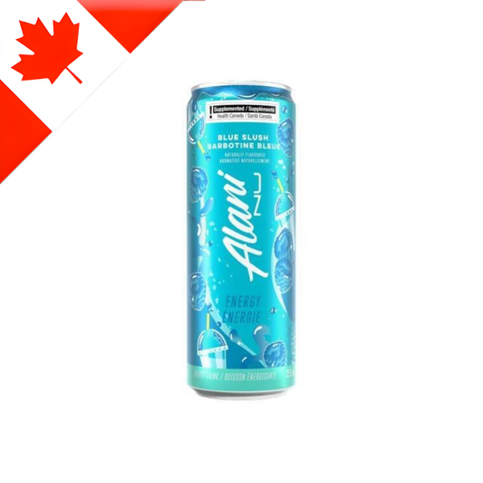 [Canada] Alani Nu Blue Slush Can 355 Ml x 12 Pack