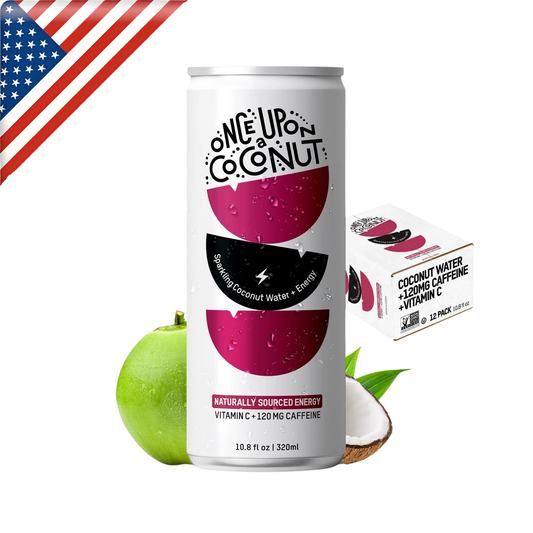 Once Upon a Coconut Energy Can 10.8 Oz x 12 Pack