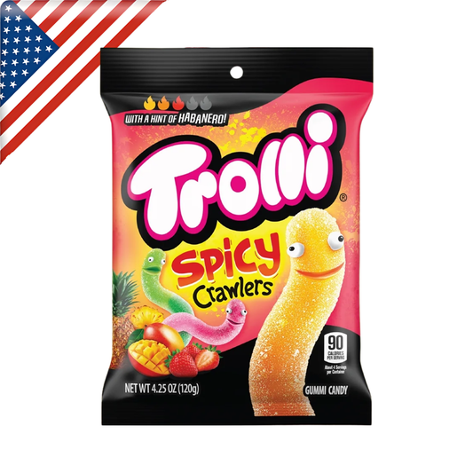 Trolli HB Spicy Crawler 4.25 Oz x 12 Pack