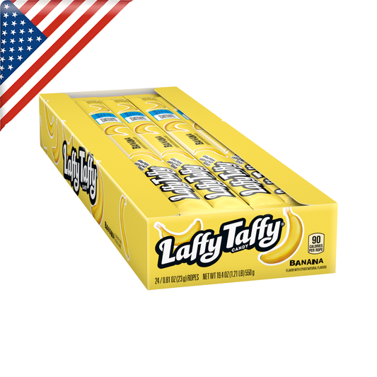 Laffy Taffy Rope Banana Stnd 0.81 Oz x 24