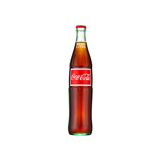 Coca Cola Mexican Glass Bottle 16.9 Oz - 24 Pack