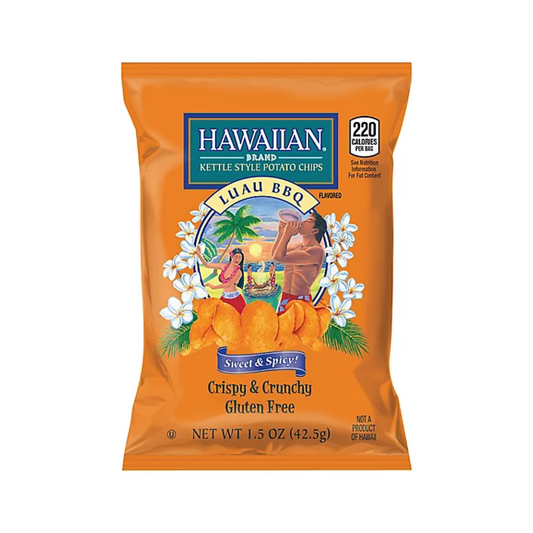 Hawaiian Luau BBQ Chips 4.75 Oz - Single Pack