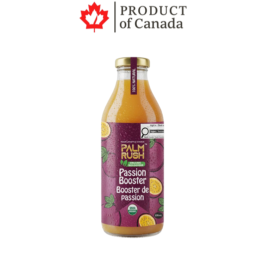 Palm Rush Passion Booster Glass 370 Ml x 12