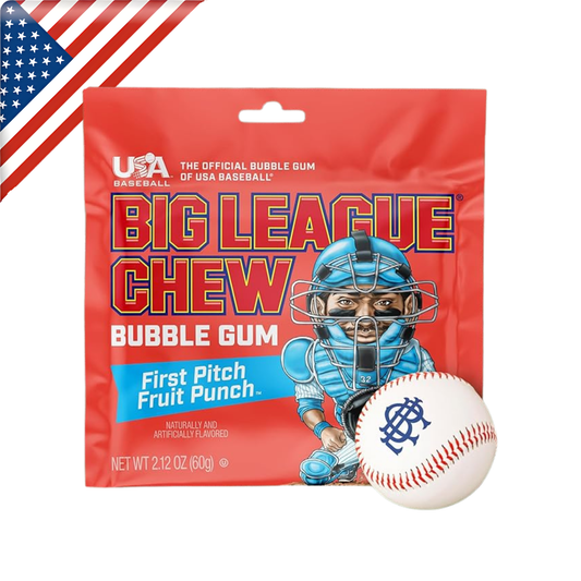 Big League Chew Fruit Punch 2.12 Oz x 12 Pack