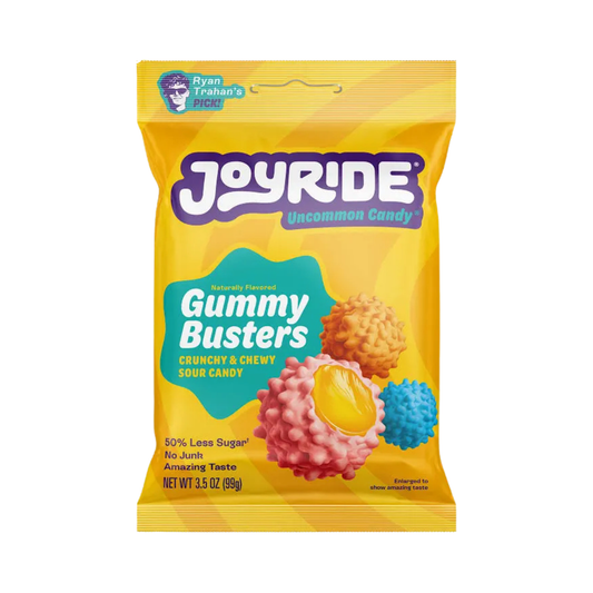 Joyride Crunchy Gummy Busters HB 3.5 Oz - 10 Pack