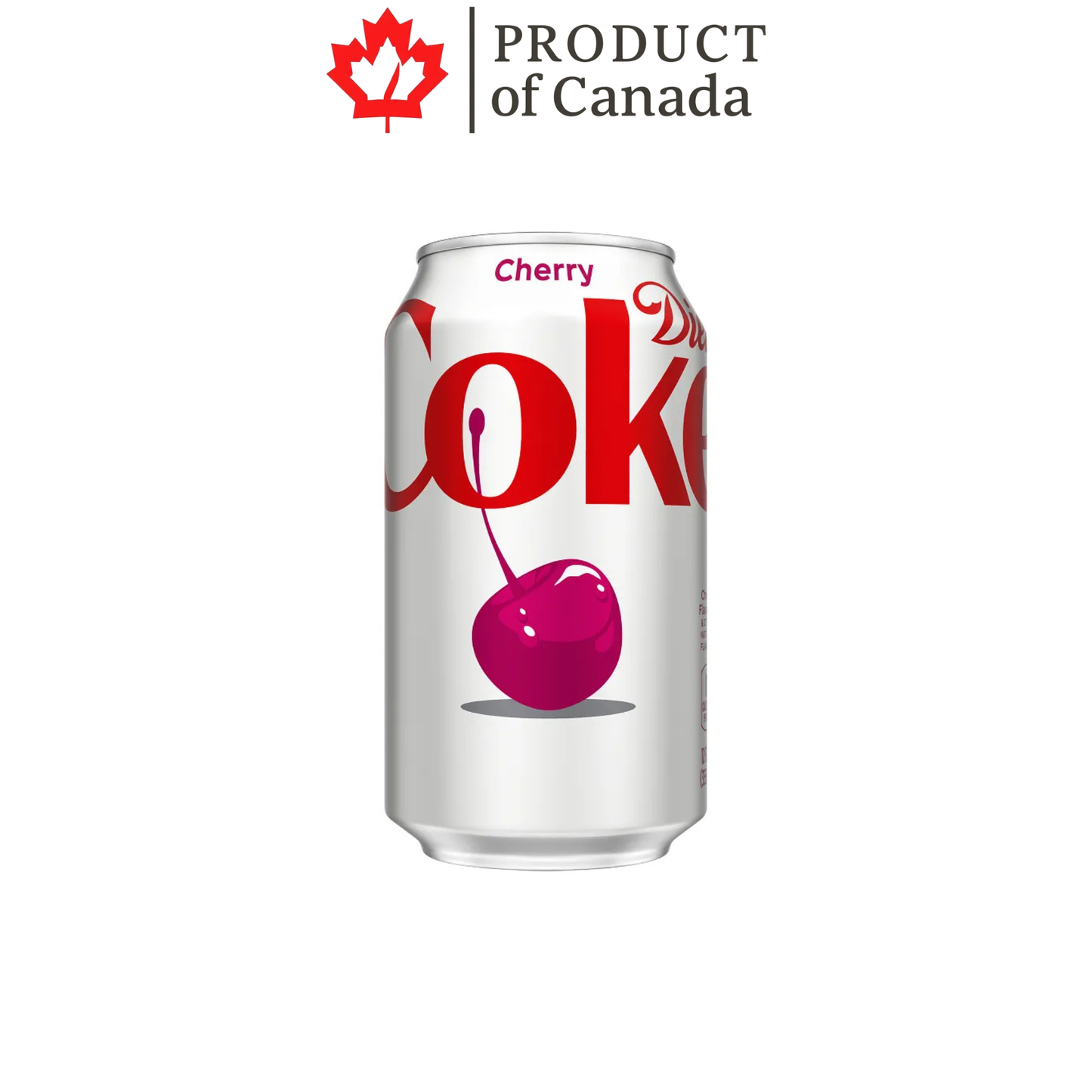 [Canada] Coca Cola Diet Cherry Can 355 Ml - 12 Pack