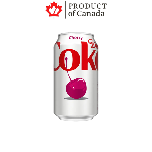 [Canada] Coca Cola Diet Cherry Can 355 Ml - 12 Pack
