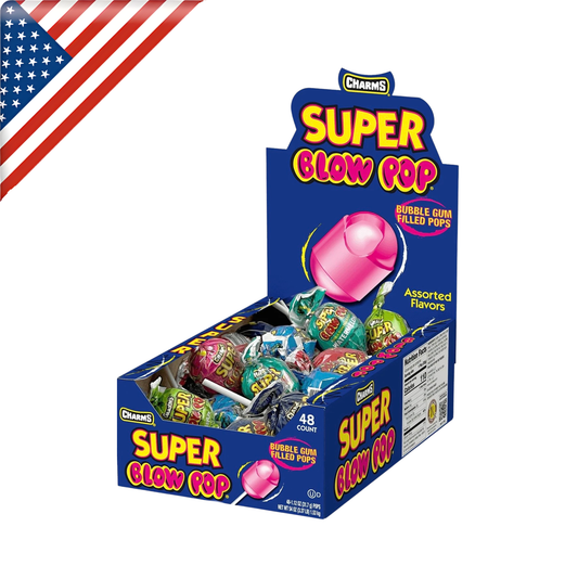 Charms Super Blow Pop 1’s - 48 Pack