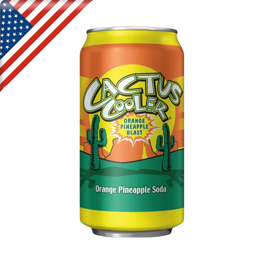 Cactus Cooler Soda Can 12 Oz - 12 Pack