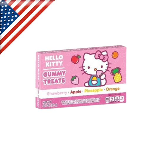 Hello Kitty Gummi Fruit Theatre Box 3.1 Oz - 12 Pack