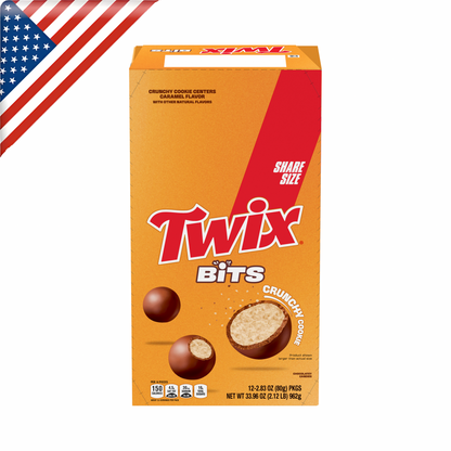 Twix Bits King Size 2.83 Oz - 12 Pack