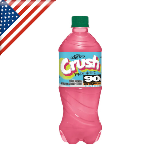 Crush 90’s Tropical Punch PET 20 Oz x 24 Pack