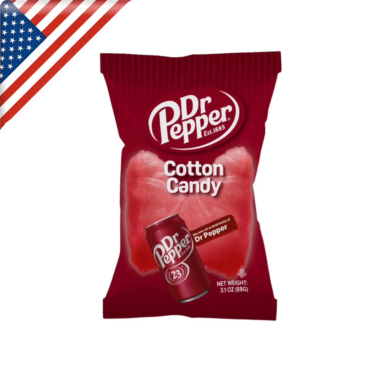 Dr Pepper Cotton Candy HB 3.1 Oz x Single Pack