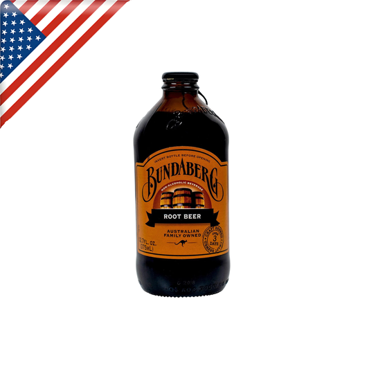 Bundaberg Root Beer Glass Bottle 12.7 Oz x 24 Pack