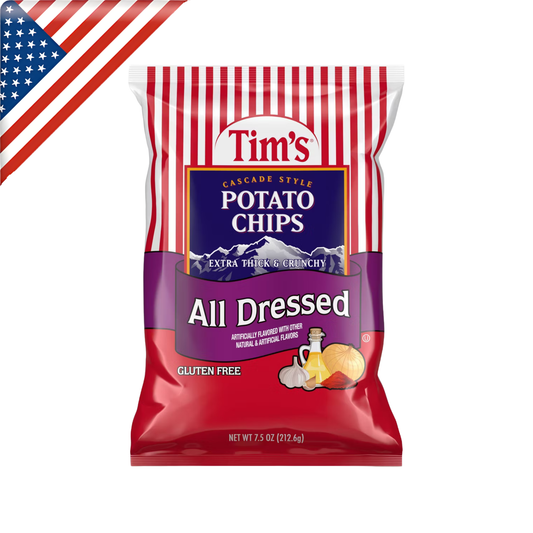 Tims Chips All Dressed 7.5 Oz x Single Pack