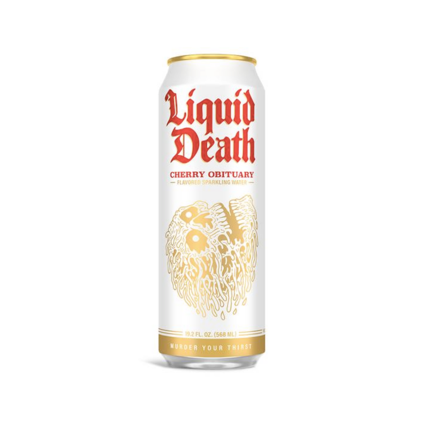 Liquid Death Cherry Obituary 19.8 Oz - 12 Pack