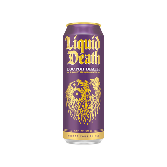 Liquid Death Doctor Death 19.8 Oz - 12 Pack