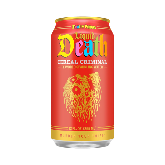 Liquid Death Cereal Criminal Can 12 Oz - 24 Pack