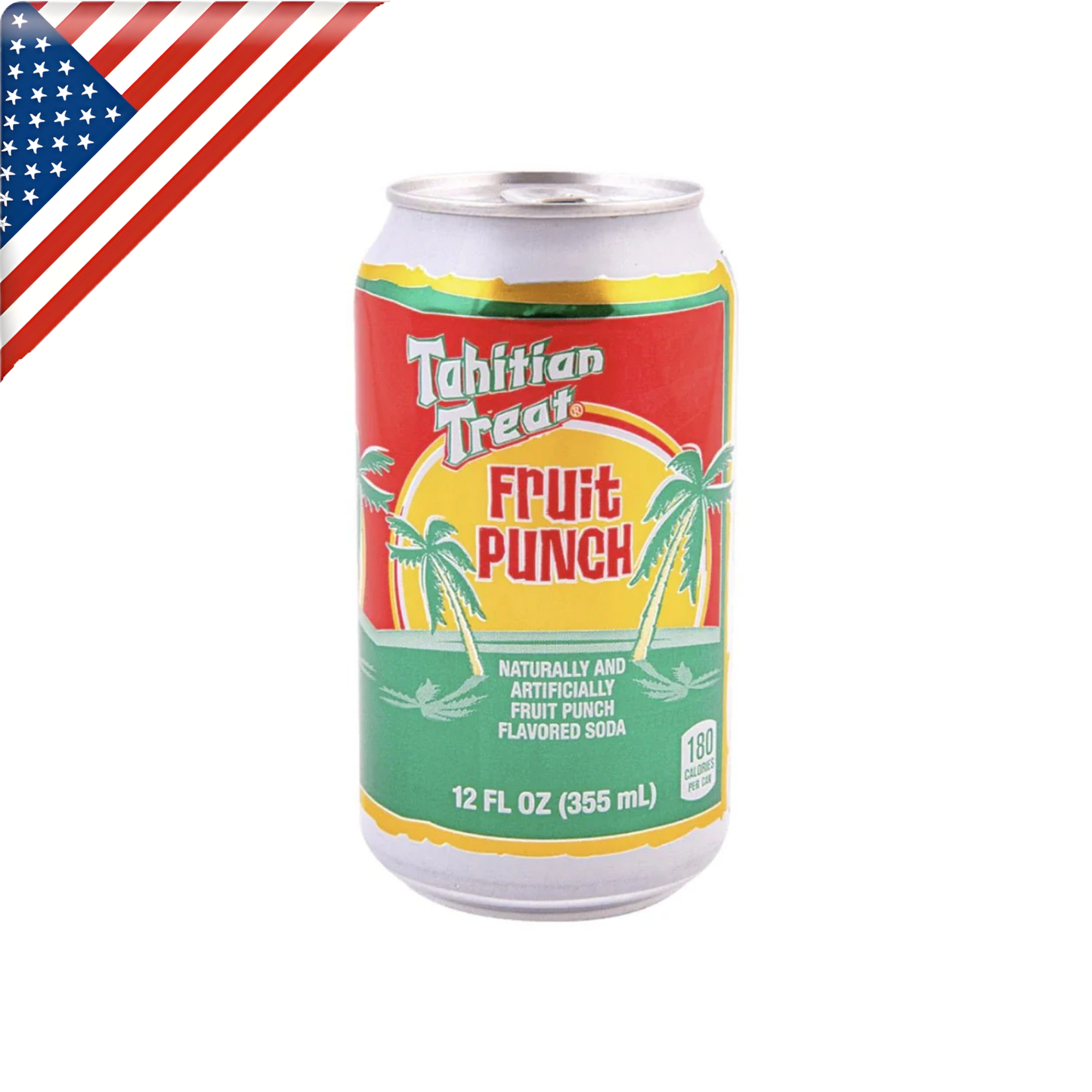 Tahitian Treat Fruit Punch Can 12 Oz - 12 Pack