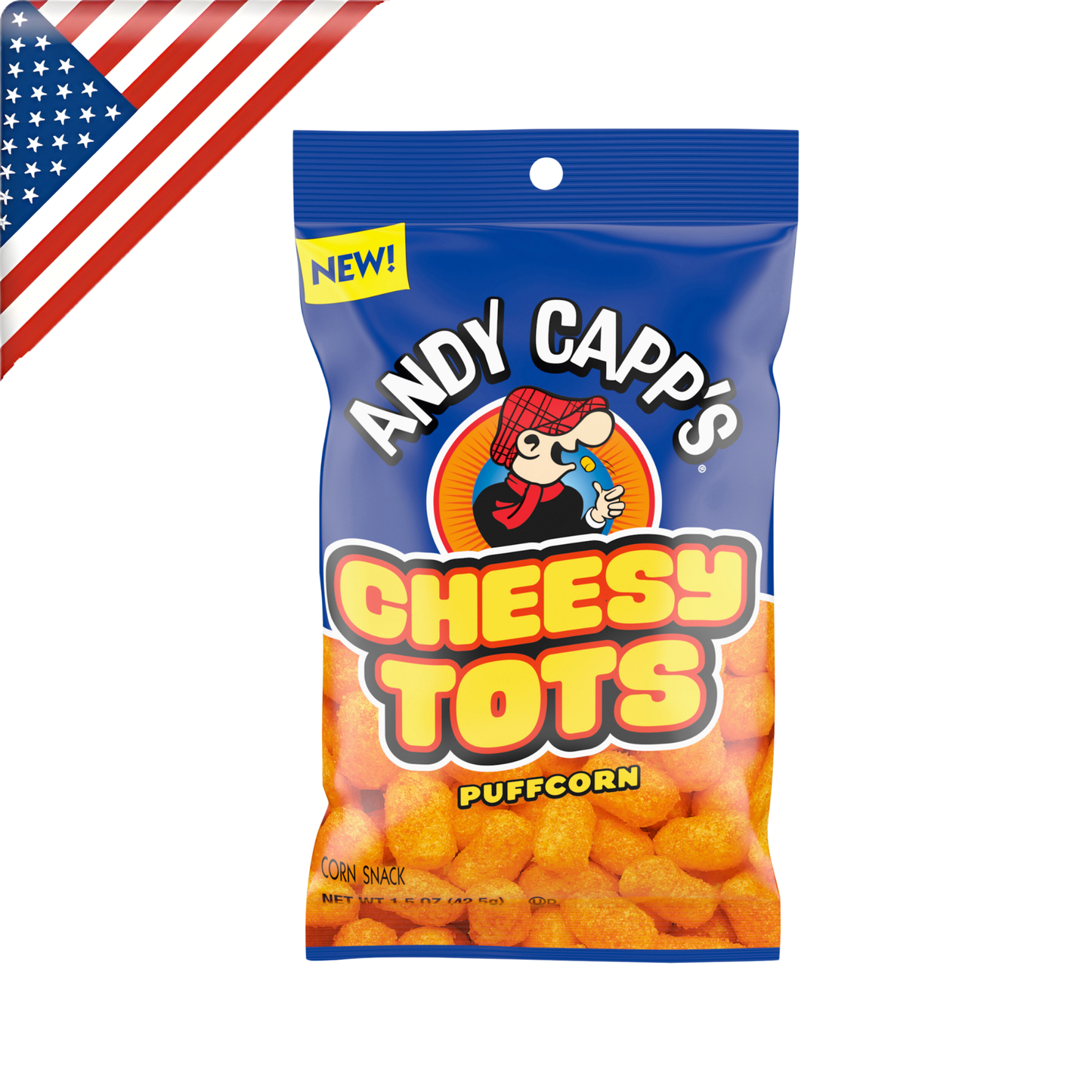 Andy Capp's Cheesy Tots 3 Oz - 12 Pack