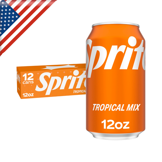 Sprite Tropical Mix Can 12 Oz - 12 Pack