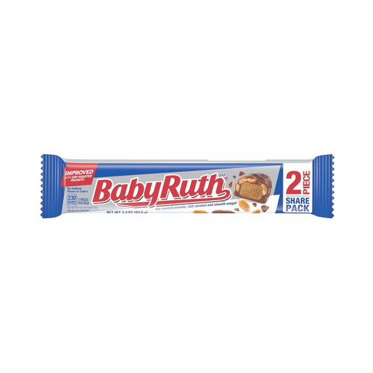 Baby Ruth King Size 3.3 Oz - 18 Pack
