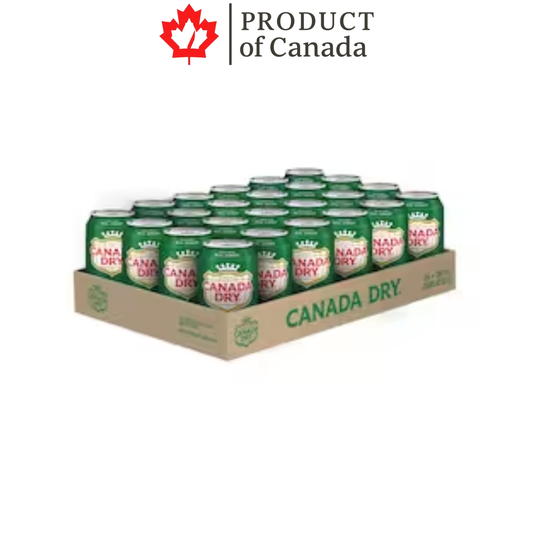 [Canada] Canada Dry Ginger Ale Can 355 Ml - 24 Pack