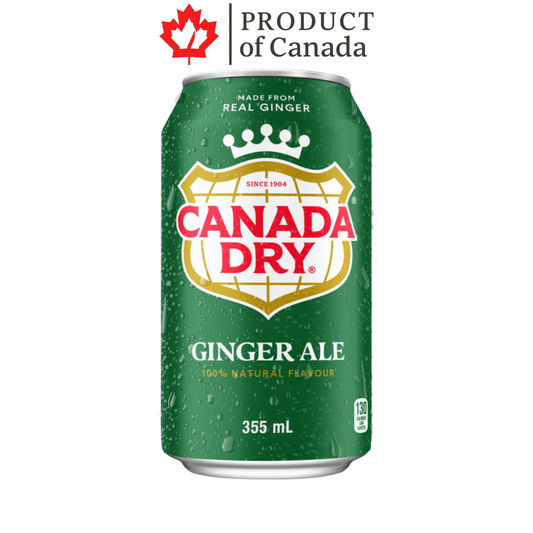 [Canada] Canada Dry Ginger Ale Can 355 Ml - 12 Pack