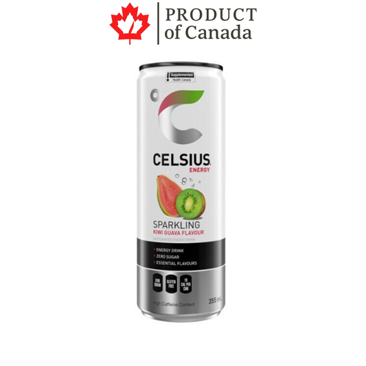 [Canada] Celsius Kiwi Strawberry Can 355 Ml - 12 Pack