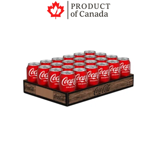 [Canada] Coca Cola Original Can 355 Ml - 24 Pack