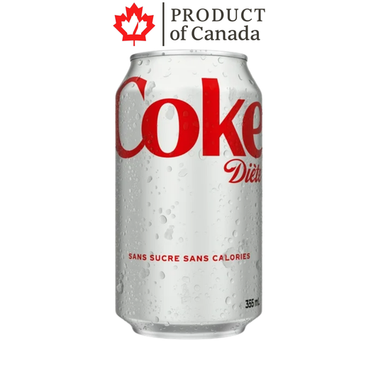 [Canada] Coca Cola Diet Original Can 355 Ml - 12 Pack